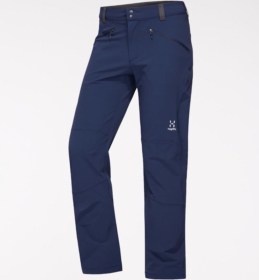 Haglöfs Mens Morän Softshell Pants Dark Blue New Zealand 82401SKOP